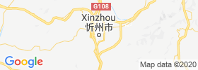 Xinzhou map